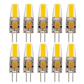 10PCS G4 1505 COB 400-500LM Warm White/Cool White/Natural White Decorative / Waterproof LED Bi-pin Lights