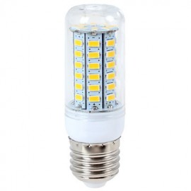 1 pcs E14/G9/E26/E27 12 W 56 SMD 5730 1200 LM Warm White/Cool White B Corn Bulbs AC 220-240/AC 110-130 V