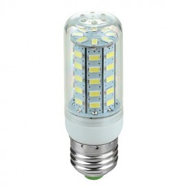 E27 3.5W 600lm 6500K 48-SMD 5730 LED Cool White Light Corn Lamp (220V~240V)