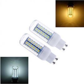 1 pcs GU10 15W 56X SMD 5730 1344LM 2800-3500/6000-6500K Warm White/Cool White Corn Bulbs AC 220V