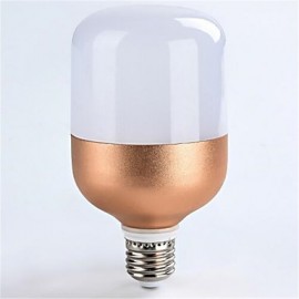 18W E27 1600LM Warm Cool White Color Led Spotlights Globe lighting Rose Gold Shell (AC160-265V)