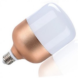 28W E27 2600LM Warm Cool White Color Aluminum LED Globe Light Bulbs Spot Lamp Rose Gold Shell (AC160-265V)