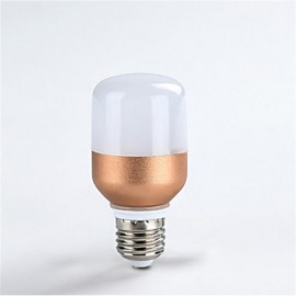 5W E27 450LM Warm Cool White Color LED Globe Light Lamp Bulb Rose Gold Shell (AC160-265V)
