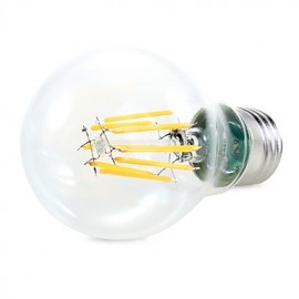 E26/E27 8W 8*COB 800 LM Warm White / Natural White A60(A19) Decorative Globe Bulbs AC 220-240 / AC 110-130 V