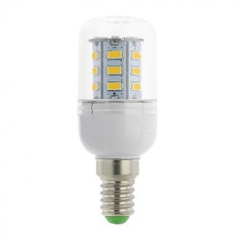 3W E14 / G9 / GU10 / B22 / E12 / E26 / E26/E27 LED Corn Lights T 24 SMD 5730 300 lm Warm White / Cool White AC 85-265 V 1 pcs