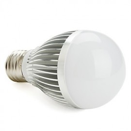 Dimmable E27 6W Natural/Warm White Light LED Ball Bulb (85-265V)