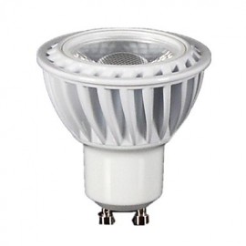 5W GU10 LED Spotlight MR16 1 COB 350-400 lm Warm White Dimmable AC 220-240 V