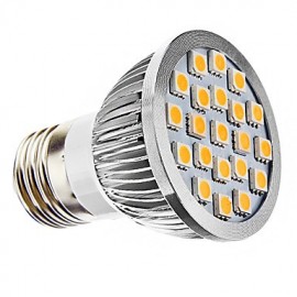 3W E26/E27 LED Spotlight MR16 21 SMD 5050 240 lm Warm White AC 110-130 / AC 220-240 V