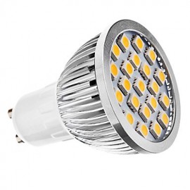 3W GU10 LED Spotlight MR16 21 SMD 5050 240 lm Warm White AC 110-130 / AC 220-240 V