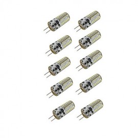 10pcs 3W G4 48XSMD3014 300LM LED Bi-pin Lights(DC 12V)