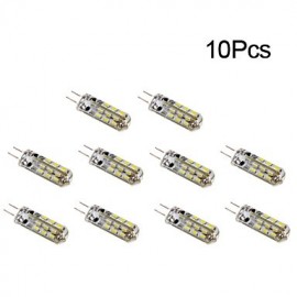 G4 LED Corn Lights T 24 SMD 3014 150 lm Warm White / Cool White DC 12 V 10 pcs