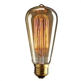 Filament Bulb Retro Vintage Industrial Incandescent 40W