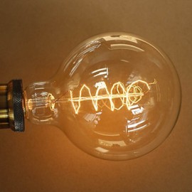 40W E27 Retro Industry Style Transparent Incandescent Bulb
