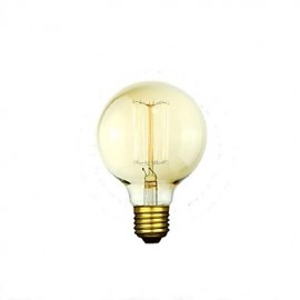 G80 25W Vintage Pearl Tungsten Tungsten Bulb Edison Glass