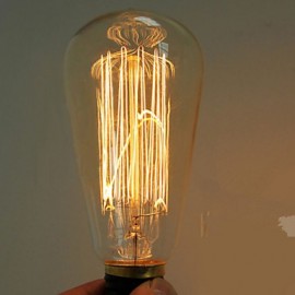 40W E27 Edison retro light bulb ST64 (220-240V)