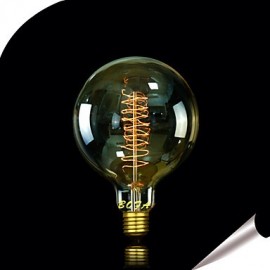 G125 13AK 25W Antique Edison Silk ball Bubble Lamp(85V-265V)