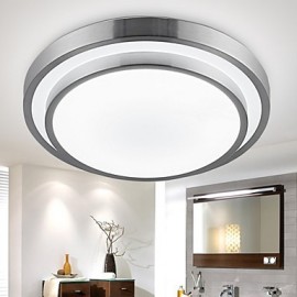 Flush Mount Lights LED 18W Bathroom Kitchen Light Round Simple Modern Diameter 35CM