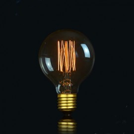G80 13AK 40W Antique Edison Silk ball Bubble Lamp(85V-265V)