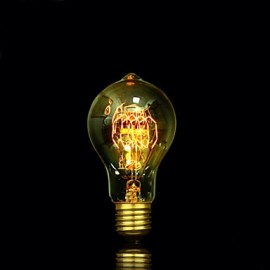 A19 40W Antique Edison Silk ball Bubble Lamp(85V-265V)
