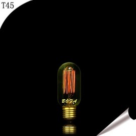 40w E27 T45 Classic Wire Edison Filament Bulbs (85V-265V)