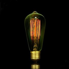 ST58 E27 25W Edison Art Deco Tungsten Light Source (85V-265V)