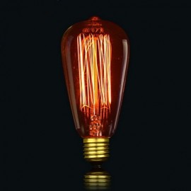 ST64 13 AK 40W Incandescent Light Bulbs Silk Antique Edison Light Bulb