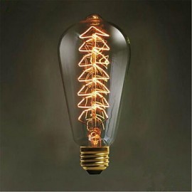 ST64 Christmas Tree Edison Creative Retro Decorative Light Bulbs(E27 40w)