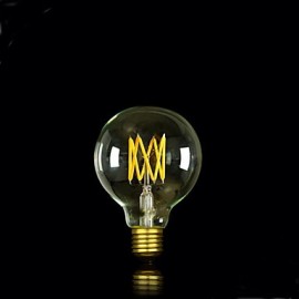 G80 LED 6W Antique Edison Silk ball Bubble Lamp(85V-265V)