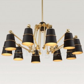 10 Light Chandelier Lamp with Modern/ Contemporary Style for Living Room, Dining Room, Bedroom Light