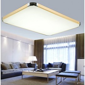 64W Flush Mounte LED Light Modern Aluminum Sitting Room Bedroom Lamp Rectangle Iphone 5 Shape with Light Ajustable