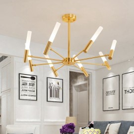 8 Light Rotatable Modern/ Contemporary Chandelier Light for Living Room, Bedroom, Dining Room Lamp