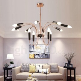 2-Tier 12 Light Modern/ Contemporary Chandelier Light for Living Room, Dining Room, Bedroom Lamp