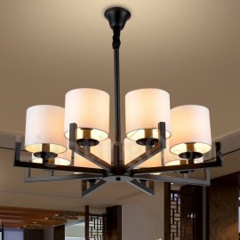 Modern/ Contemporary 8 Light Single Tier Chandelier Lamp for Dining Room, Living Room Light