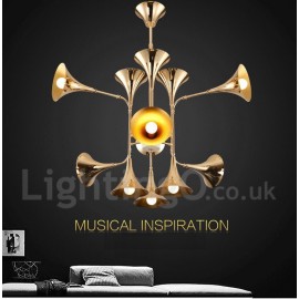 12 Light Chandelier Lamp Modern/ Contemporary Style for Living Room, Dining Room Light