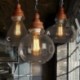 Retro / Vintage Pendant Light with Glass Shade for Dining Room Living Room Bedroom Lamp