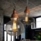 Retro / Vintage Pendant Light with Glass Shade for Dining Room Living Room Bedroom Lamp