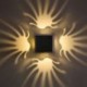 Hot Sell 3W LED Modern Light Aluminum Flush Mount Wall Lamp LED Integrated Decorate Wall Lights