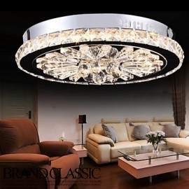 Crystal Flush Mount/LED Modern/Contemporary Living/Bed/Dining/Study/Office/Kids/Hallway Metal