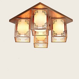 A new Chinese Style Living Room Lamps Iron Ceiling Lighting Atmosphere