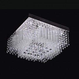 Ceiling Light LED Crystal Luxury Modern Living 16 Lights