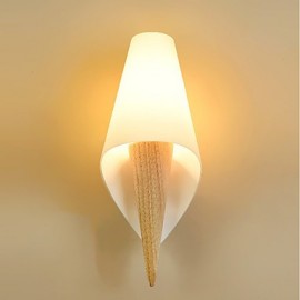 E27 Simple Country Feature for Eye ProtectionAmbient Light Wall Sconces Wall Light Warm European Style Bedroom Wall Lamp