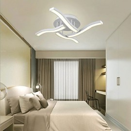 60W Modern/Contemporary LED Flush Mount Living Room / Bedroom / Dining Room / Kitchen