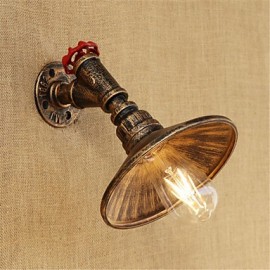 AC 110-130 AC 220-240 4 E26/E27 Country Retro Painting Feature for Mini Style Bulb Included,Ambient Light LED Wall Lights Wall Light