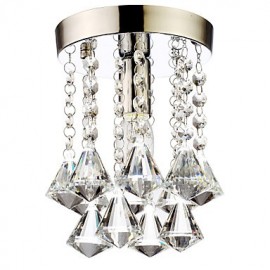 60 Modern/Contemporary / Traditional/Classic / Country Crystal / Mini Style Chrome Crystal Flush Mount