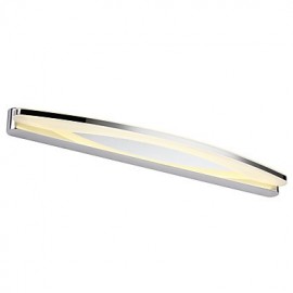 AC 85-265 15W LED Integrated Modern/Contemporary Chrome Feature for LED,Ambient Light Bathroom Lighting Wall Light