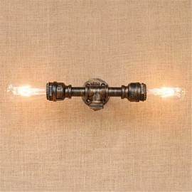 AC 220-240 80 E27 Rustic/Lodge Painting Feature for Bulb Included,Ambient Light Wall Sconces Wall Light