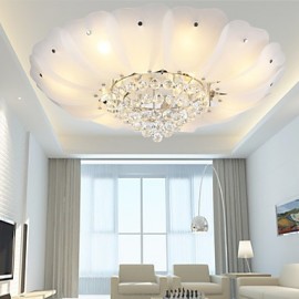 Flush Mount Crystal / LED Modern/Contemporary / Traditional/Classic Living Room / Bedroom / Dining Room Metal