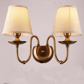 E14 Traditional/Classic Electroplated Feature for Eye ProtectionDownlight Wall Sconces Wall Light