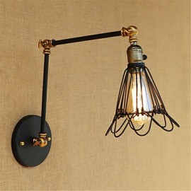 AC 110-130 AC 220-240 40 E26/E27 Rustic/Lodge Country Retro Painting Feature for Mini Style Swing Arm Bulb Included,Ambient LightSwing