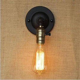 AC 110-130 AC 220-240 40 E26/E27 Retro Painting Feature for Mini Style Swing Arm Bulb Included,Ambient Light Wall Sconces Wall Light